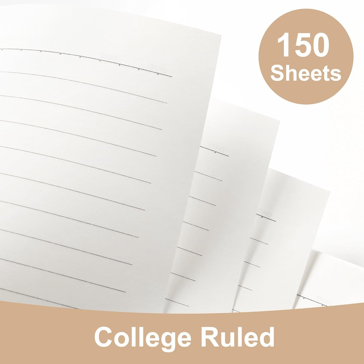 Small Spiral Notebook,300 Pages Hardcover Spiral Notebooks,5.5”X 7.5”College Ruled Notebook,A5 Spiral Bound Journal,Hard Cover Notebooks for Work Writing School,A5 Blue