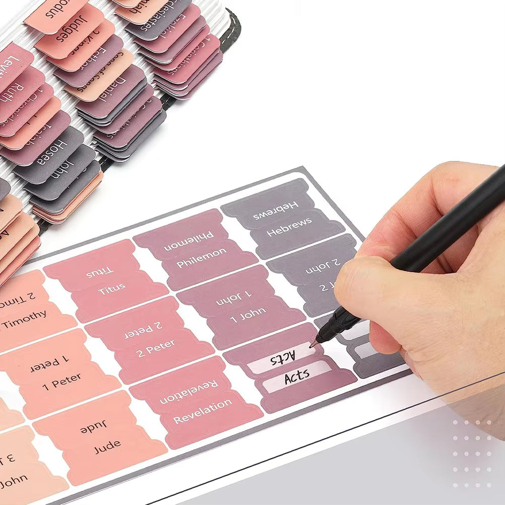 Of Bible Study Tabs Decorative Bible Tabs Bible Study Tabs Paper Bible Tabs for Women