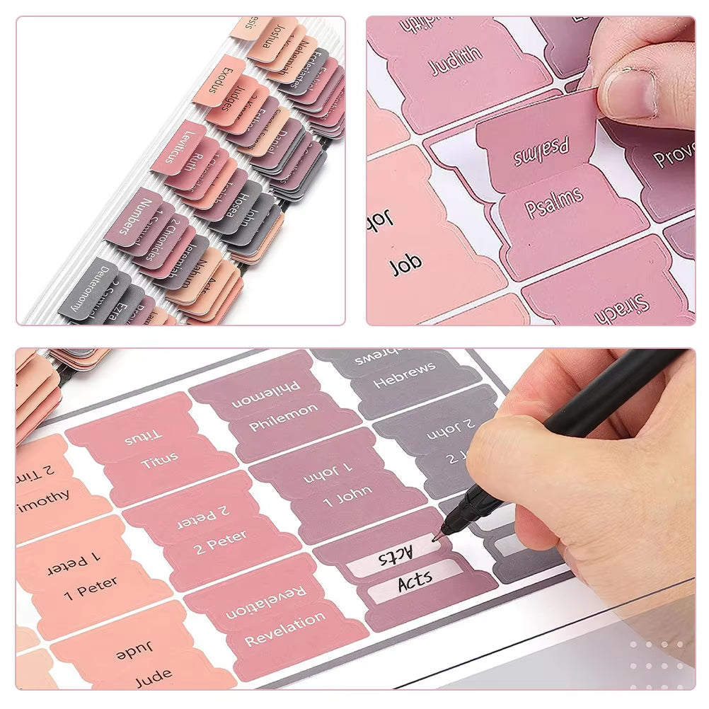 Of Bible Study Tabs Decorative Bible Tabs Bible Study Tabs Paper Bible Tabs for Women